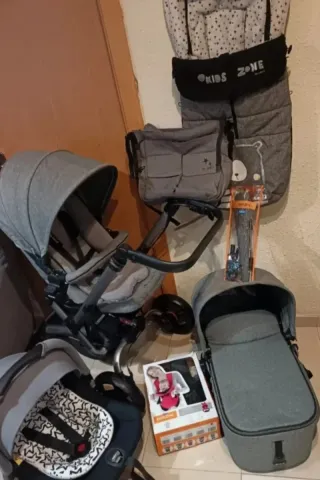 Carrito Jane Rider Micro Koos Trio + Accesorios