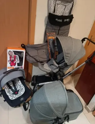 Carrito Jane Rider Micro Koos Trio + Accesorios