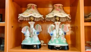 Lampade Vintage Palomas in Porcellana 640513971