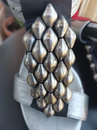 Sandalias Pedro Miralles Fiesta Plata