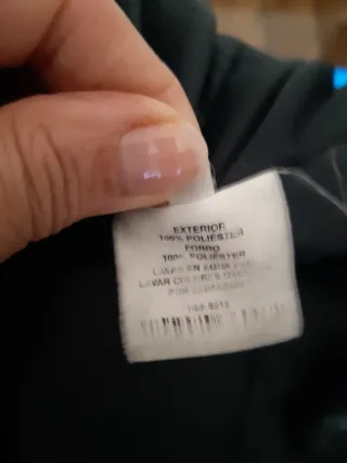 Trenca guateada BA WORLD azul marino