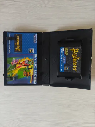 The Pagemaster Mega Drive Sega