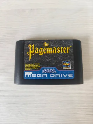 The Pagemaster Mega Drive Sega
