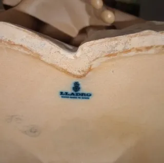 Figura Lladro Porcelana Multicolor