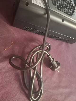 Calentador Eléctrico Negro