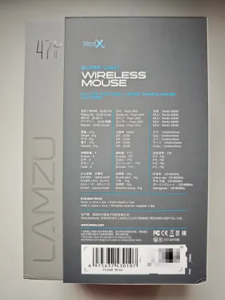 Lamzu Maya X 8K Ratón Inalámbrico Gaming