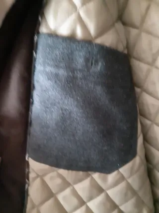 Trenca Beige y Marrón