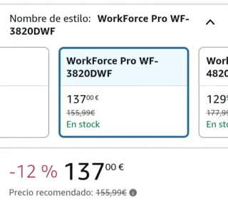 Impresora Epson Multifunción de tinta