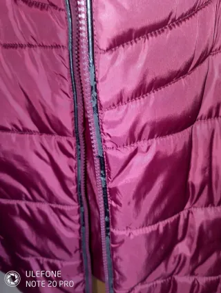 Cappotto imbottito donna con colletto di pelo