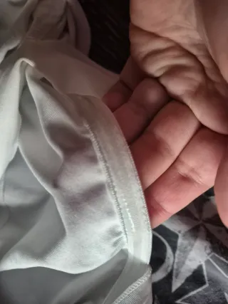 Crop top estilo corset blanco