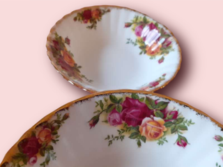 Royal Albert 8 Cuencos Old Country 16cm y 13cm