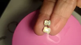 Pendientes Oso Tous Plata y Nácar