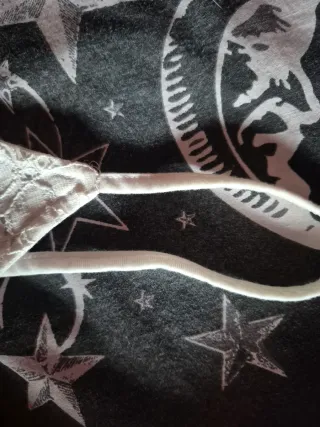 Crop top encaje blanco Shein