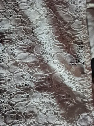 Crop top encaje blanco Shein