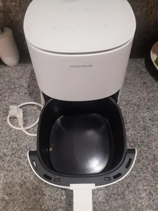 Cecofry Deluxe Freidora de Aire Blanca