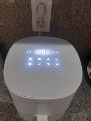 Cecofry Deluxe Freidora de Aire Blanca