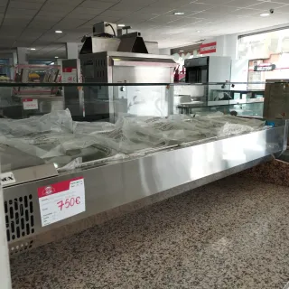 Vitrina fría ensaladera 5 bandejas 39x1,80x43,5