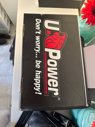 Scarpe U-Power Grigie/Verdi Taglia 42