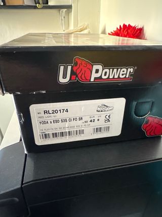 Scarpe U-Power Grigie/Verdi Taglia 42