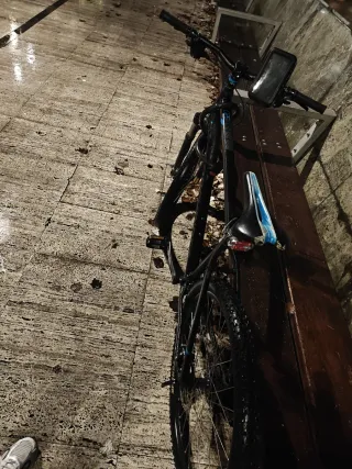 Bicicleta Rockrider Negra