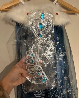 Fato Princesa Gelo Frozen Novo