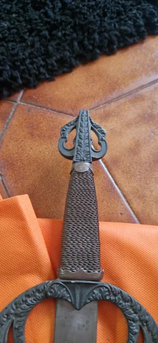 Espada ornamental. Tizona del Cid.
