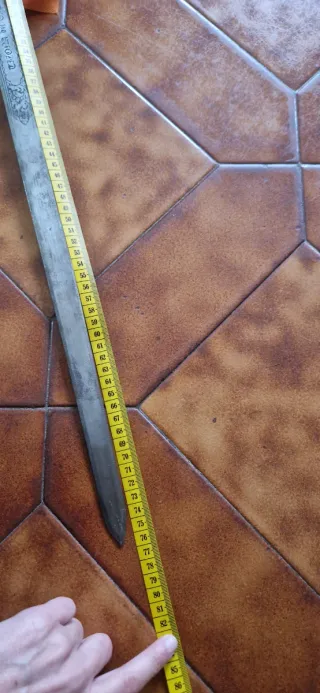 Espada ornamental. Tizona del Cid.