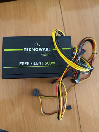 Fuente Alimentación Tecnoware Free Silent 500W