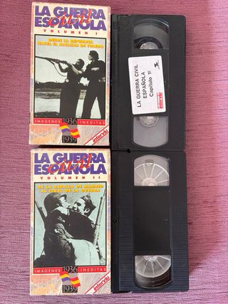 La Guerra Civil Española VHS Vol. I y II