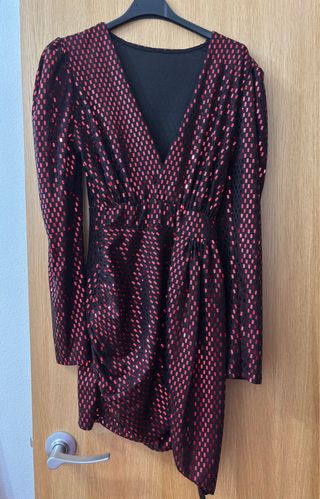 Vestido fiesta lentejuelas talla S/M
