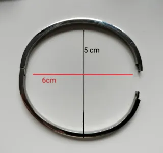 Pulsera Acero Inoxidable con bolsa dorada