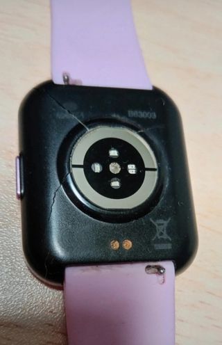 Correa y smartwatch morado