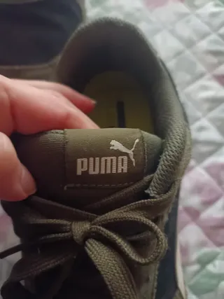 Zapatillas Puma St Runner Negro Verde Talla 39