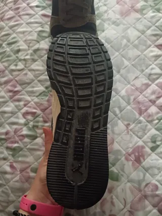 Zapatillas Puma St Runner Negro Verde Talla 39