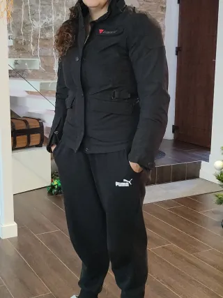 Chaqueta Moto Mujer Dainese Negra