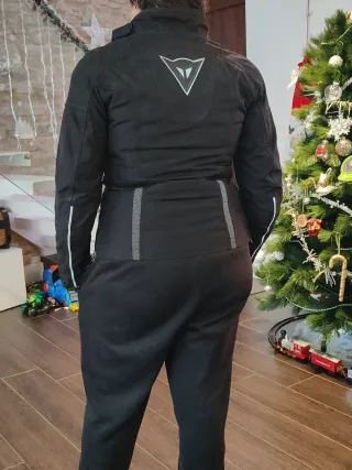 Chaqueta Moto Mujer Dainese Negra