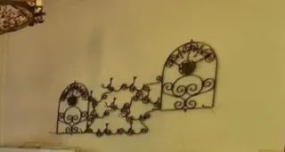 Portabottiglie in ferro battuto artigianale