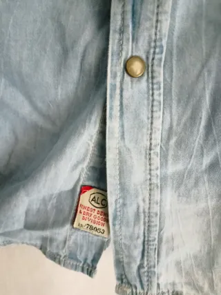 Camicia Alcott uomo azzurra