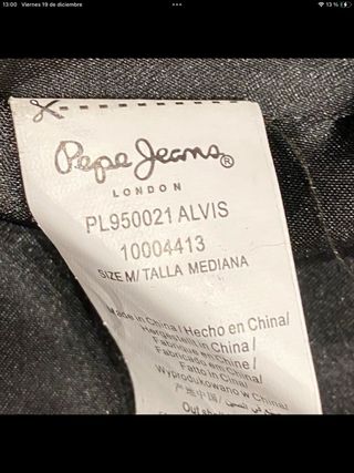 Vestido Negro Pepe Jeans Fiesta/Cóctel