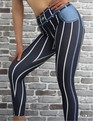 Leggings rayas