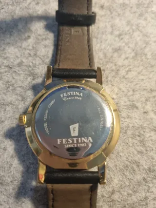 Reloj Festina F20567 Quartz Negro/Dorado