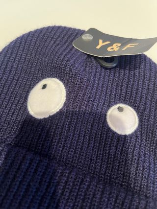 Cappellino lana Y&F blu unisex