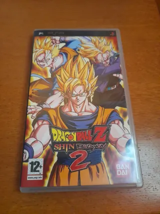 Dragon Ball Z Shin Budokai 2 PSP,sin manual