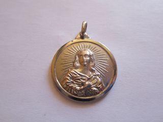 Medalla Virgen Inmaculada Plata