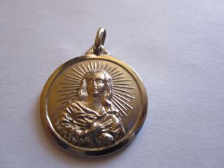 Medalla Virgen Inmaculada Plata