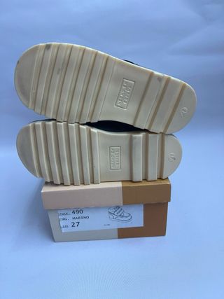 Botas piel talla 27 niña/niño