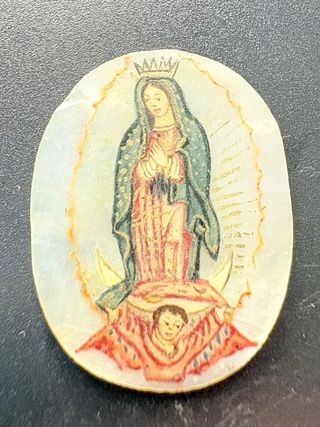 Medalla religiosa Virgen de Guadalupe