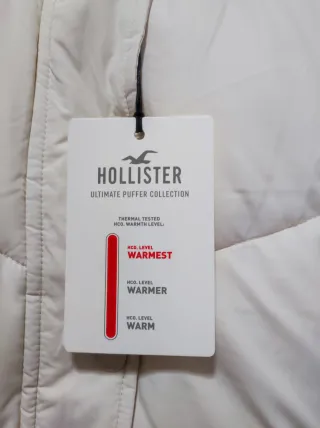 Chaqueta Hollister acolchada capucha