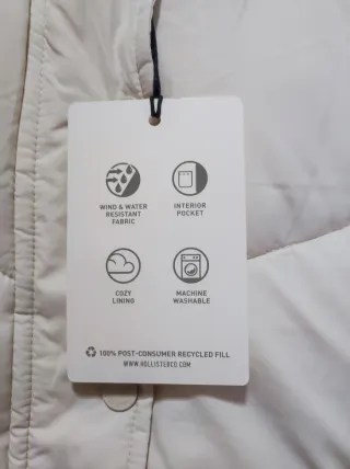 Chaqueta Hollister acolchada capucha