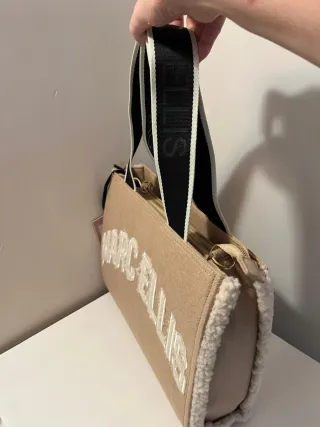 Borsa Marc Ellis Beige e Bianca